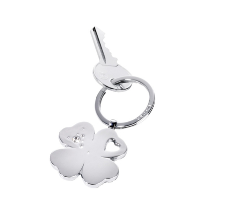 Brelok TROIKA Girls Best Friends Clover, koniczyna, metal