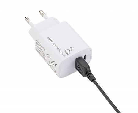 Globus TROIKA Terra Light, śr. 25cm, metalowa podstawa, niebiesko-zielony