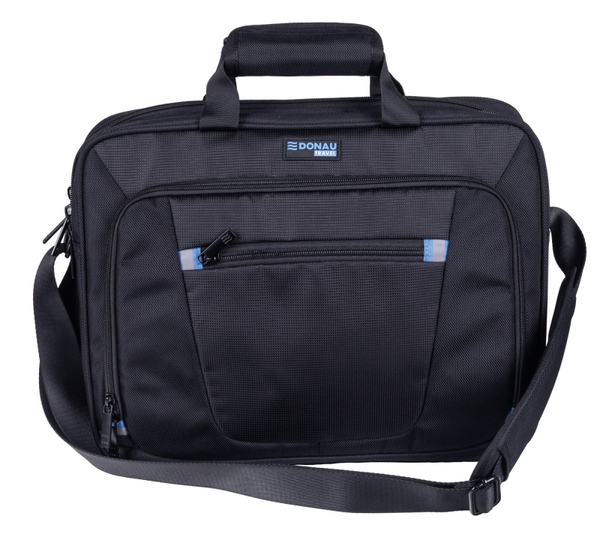 Torba na laptopa DONAU TRAVEL Zurich, 15,6", 12l, czarna