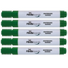 Markery do Tablic Białych Magnetycznych Suchościeralnych 1-3 mm ZIELONE - 5 szt.
