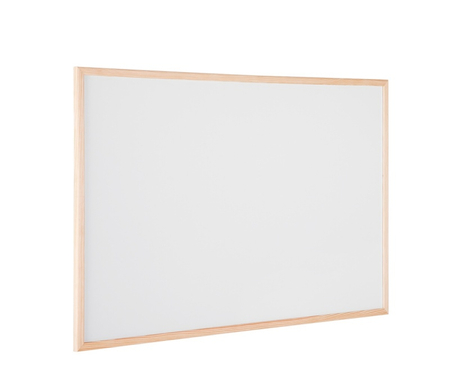 Tablica suchościeralna niemagnetyczna BI-OFFICE, lakierowana, 60x90cm, rama drewniana