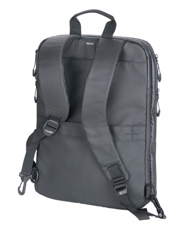 Plecak na laptopa TROIKA Black Expandable, 16", czarny