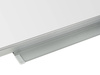 Magnetische Whiteboard 100x80 / 80x100 cm im Aluminiumrahmen WA1
