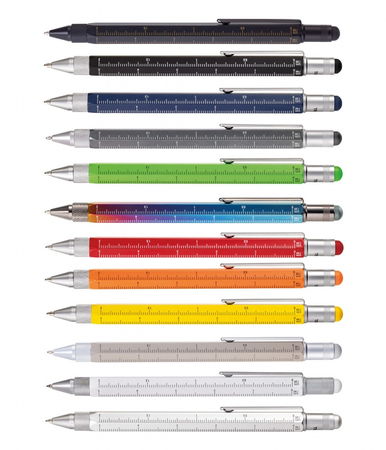 Długopis wielozadaniowy TROIKA Construction, szary