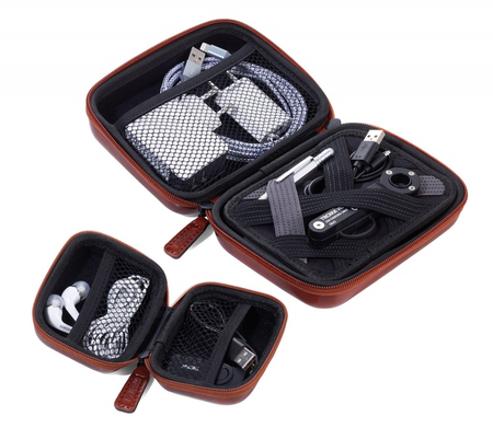 Zestaw etui TROIKA Onpack, 2 szt., brązowe