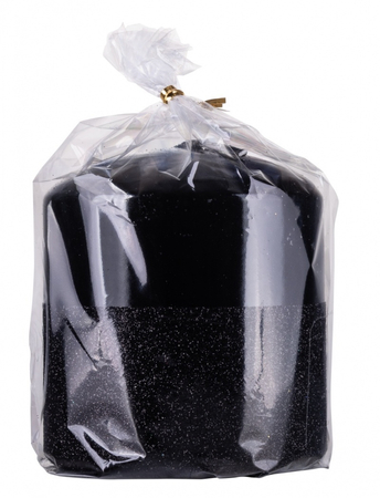 Świeca słupek DONAU HOME Onyx, 80x90mm, czarny