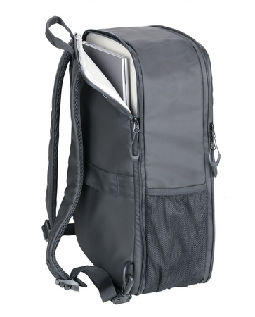 Plecak na laptopa TROIKA Black Expandable, 16", czarny