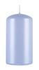Świeca słupek DONAU HOME Standard Lakier, 60x115mm, błękit perła
