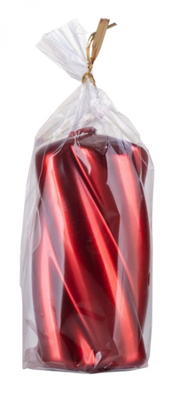 Świeca słupek DONAU HOME Laval, 50x100mm, rubin