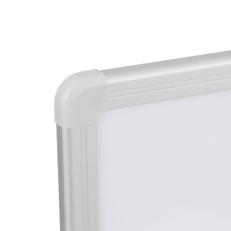 Tablica biała suchościeralna magnetyczna w ramie aluminiowej "3"