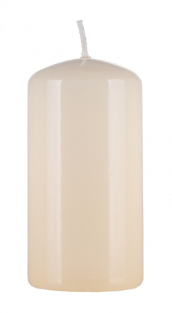 Świeca słupek DONAU HOME Standard Gloss, 50x100mm, kremowy