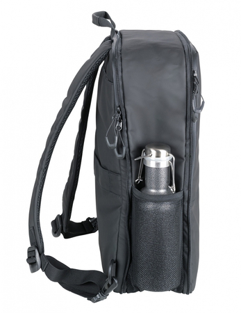 Plecak na laptopa TROIKA Black Expandable, 16", czarny