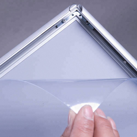 Rama Plakatowa Zatrzaskowa OWZ 25 mm, prosty narożnik B2