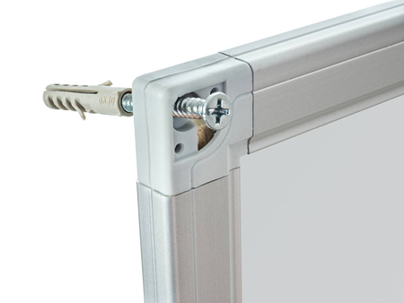 Tablica Magnetyczna Biała Suchościeralna 120x80 / 80x120 cm  w Ramie Aluminiowej WA1