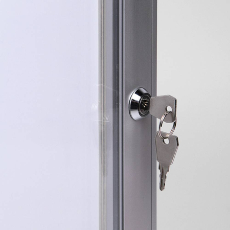 Gablota informacyjna ogłoszeniowa - zewnętrzna