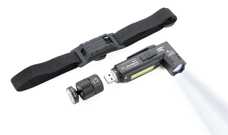 Latarka TROIKA Eco Knicklicht, czarna