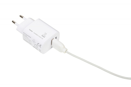 Ładowarka TROIKA Charge-X Duo 20, dwa porty USB-C+A, biała