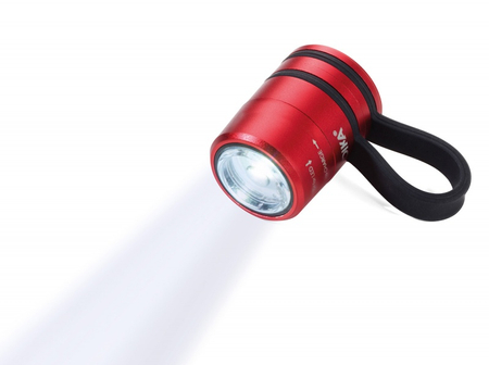 Latarka TROIKA Eco Run, z magnesem, LED, czerwona