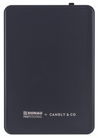 Dyfuzor elektryczny DONAU PROFESSIONAL by CANDLY&CO Delux Aroma Pro, próbka + 3 testery, antracyt